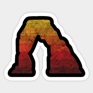 Vintage MOAB Utah Arches Sticker